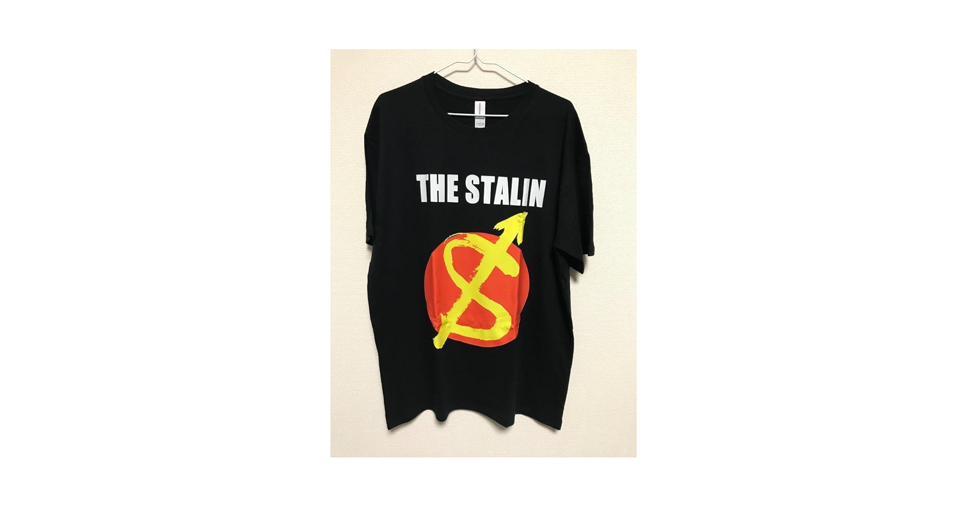 THE STALIN スターリン　Tシャツ レア THE STALIN ザ スターリン バンド Tシャツ 160 ブラック